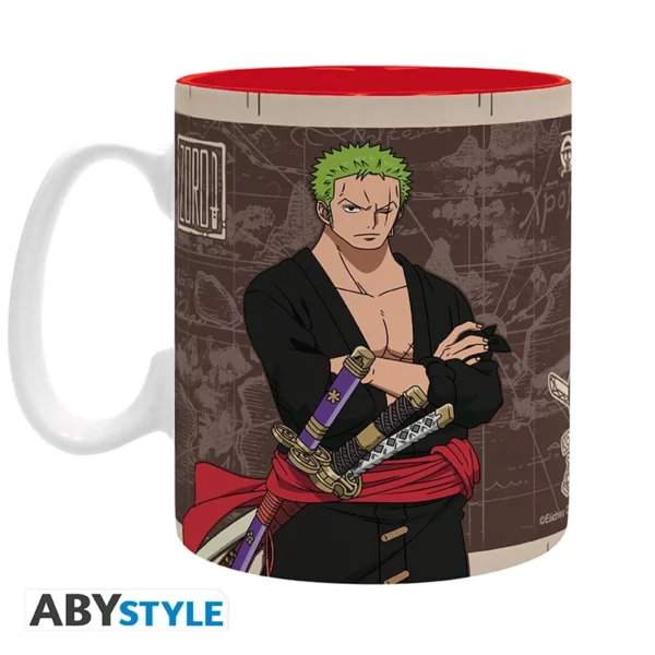 ONE PIECE - Mug - 460 ml - "Zoro Wanted" – Image 2