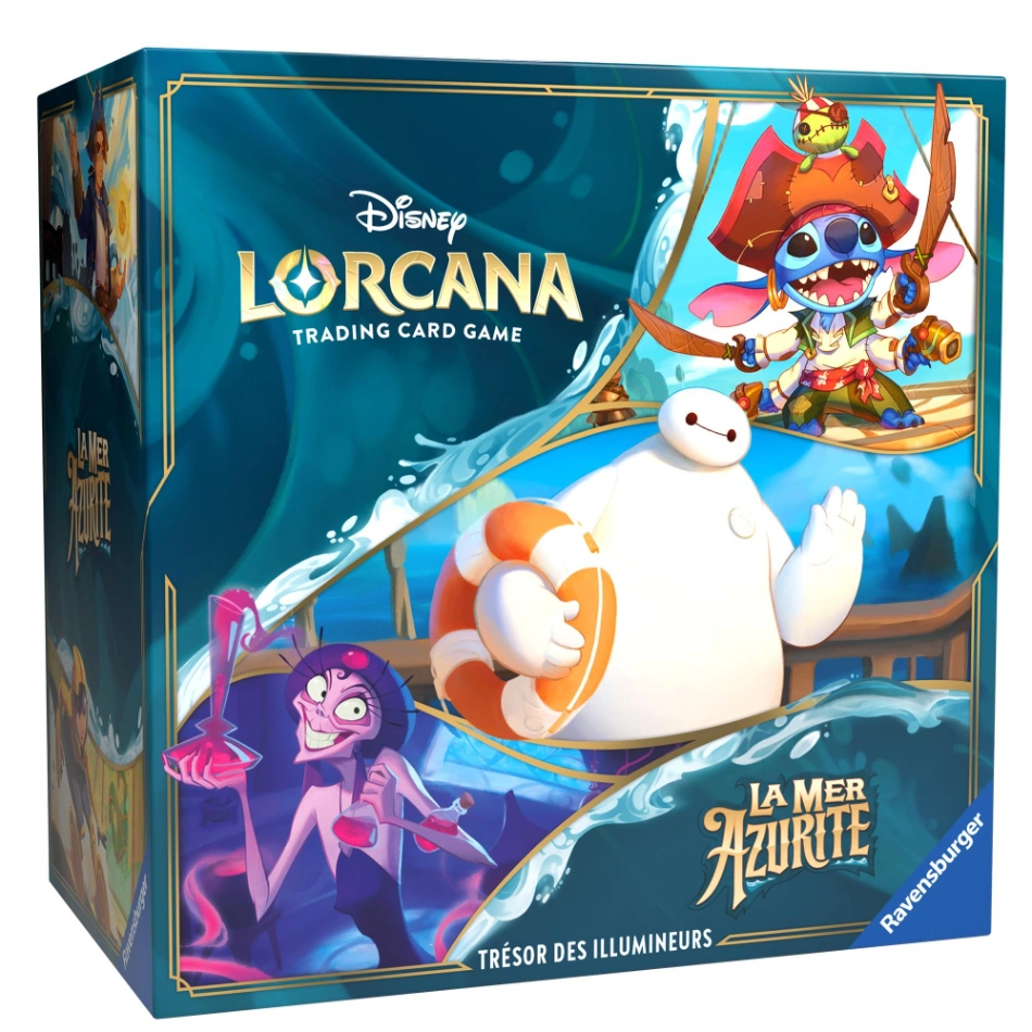 DISNEY - Coffret Lorcana - La Mer Azurite Chapitre 6 - FR