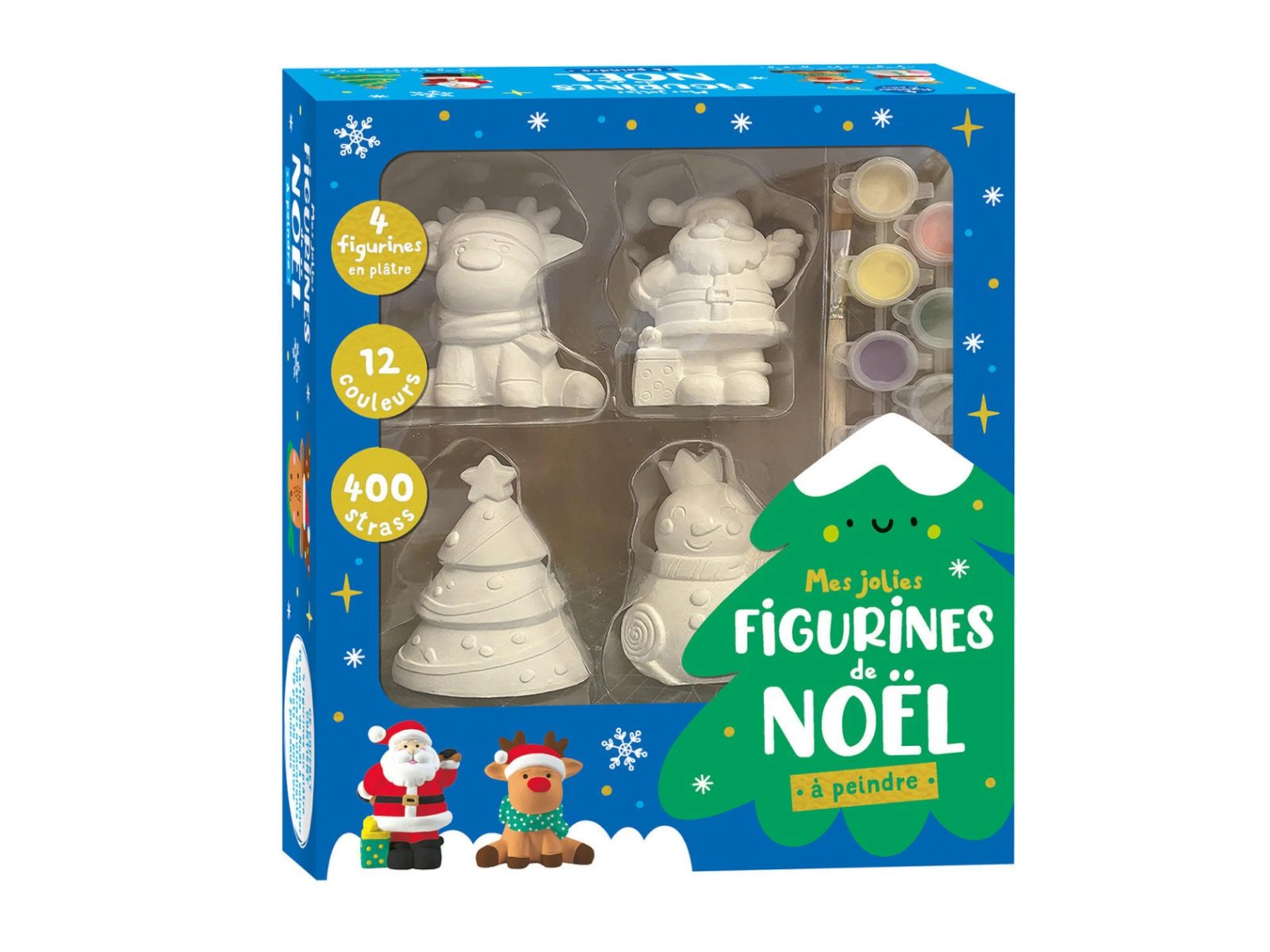Mes Jolies Figurines de Noël à Peindre