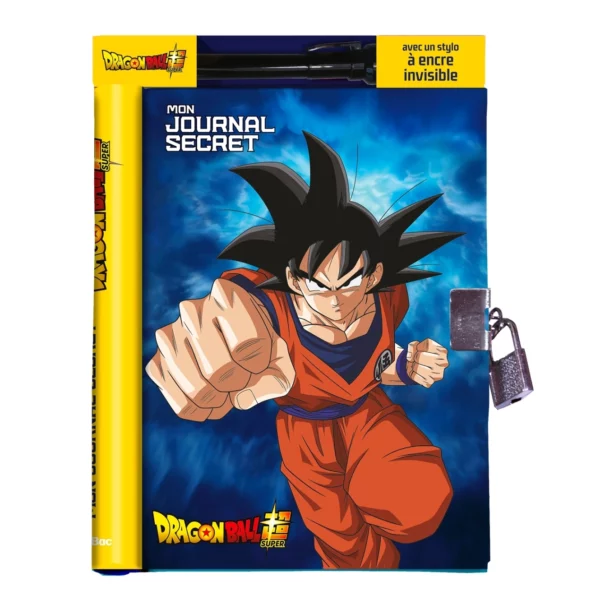 DRAGON BALL - Mon journal secret (avec encre invisible)