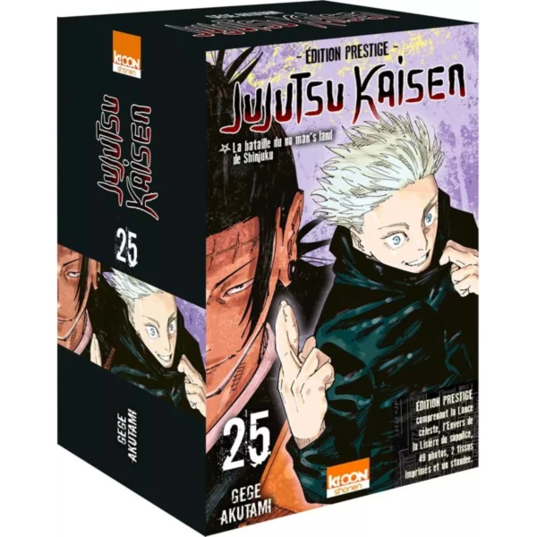 Jujutsu Kaisen - Tome 25 - La bataille du no man's land de Shinjuku - Edition Collector