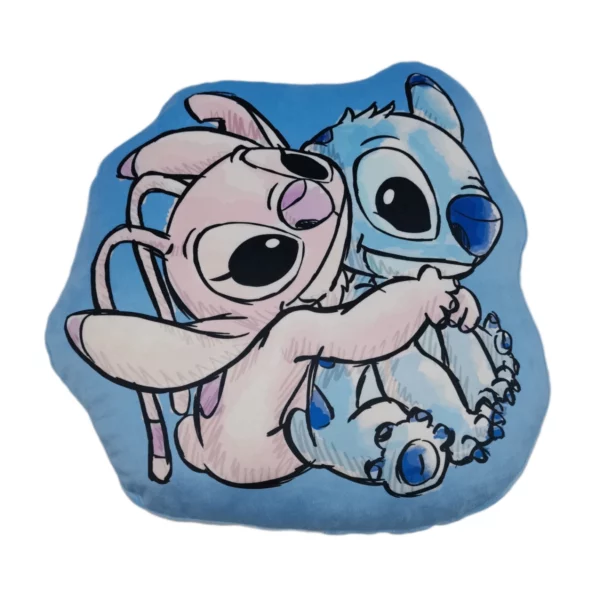 STITCH & ANGEL - Love - Coussin 3D