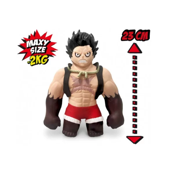 ONE PIECE - Luffy "Snakeman" - Figurine Elastikorps 23cm