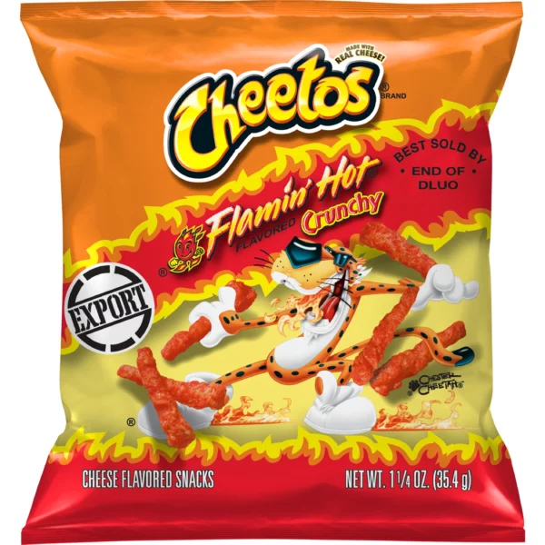 CHEETOS - Flamin' Hot Crunchy - Fromage