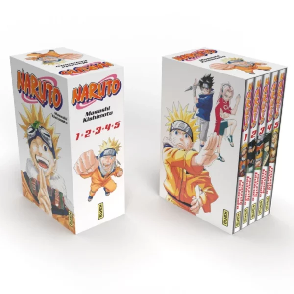 NARUTO - Coffret - Tome 1 à 5