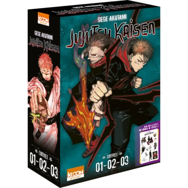 JUJUTSU KAISEN - Coffret - Tome 1 à 3