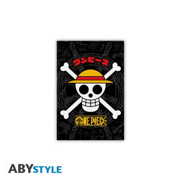 ONE PIECE - Aimant Standard - Chapeau de Paille Skull