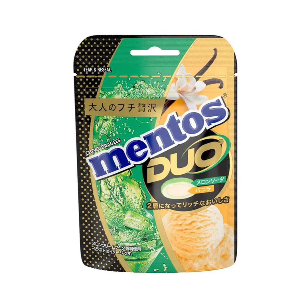 MENTOS - Duo Soda Melon & Glace Vanille