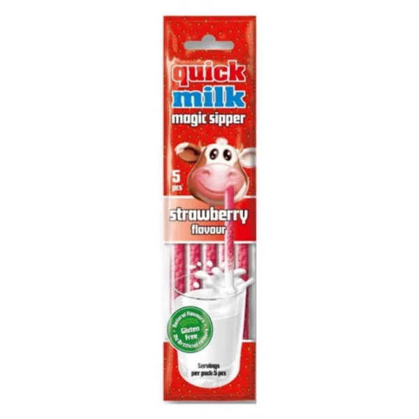 QUICK MILK - Magic Sipper - FRAISE