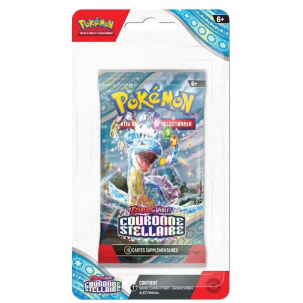 Pokémon - Booster Couronne Stellaire - Scellé - Modèle Aléatoire