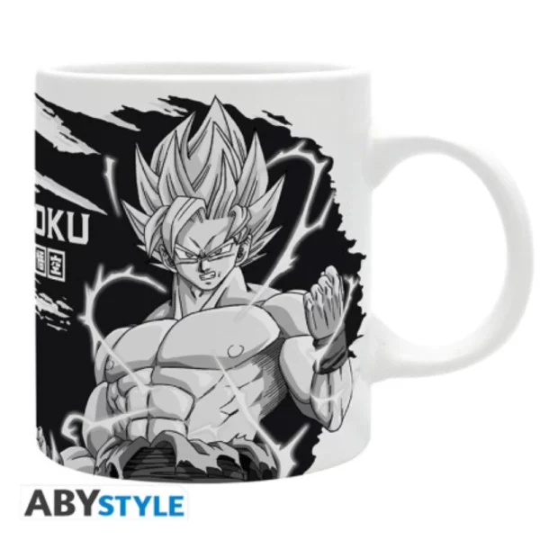 DRAGON BALL Z - Mug - 320 ml - Goku N&B