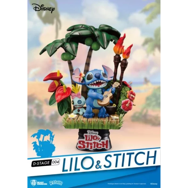 LILO & STITCH - Stitch - Diorama D-Stage 14cm