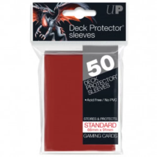 ULTRA PRO - 50 Sleeves Rouge