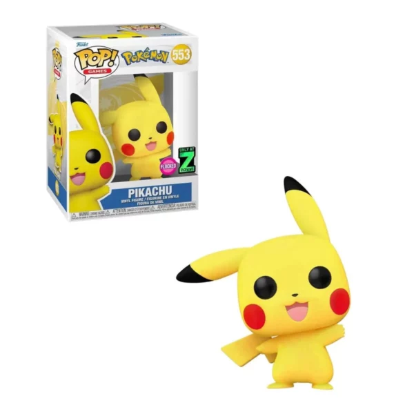 POKEMON - POP N° 553 - Pikachu Waving Flocked