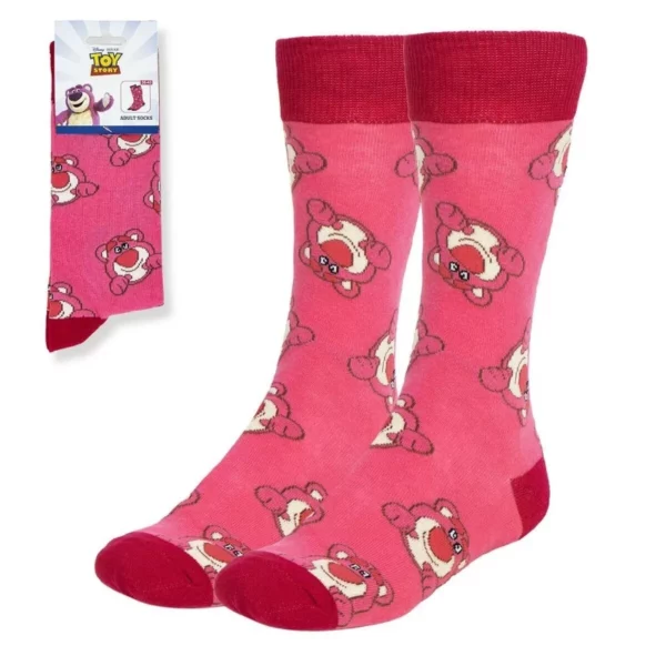 Toy Story - Paire De Chaussettes Lotso Rose