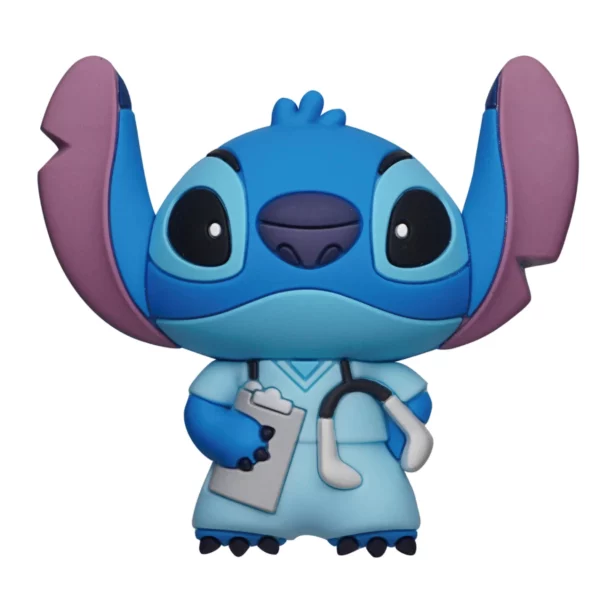 LILO & STITCH - Stitch infirmier - Aimant à collectionner en mousse 3D