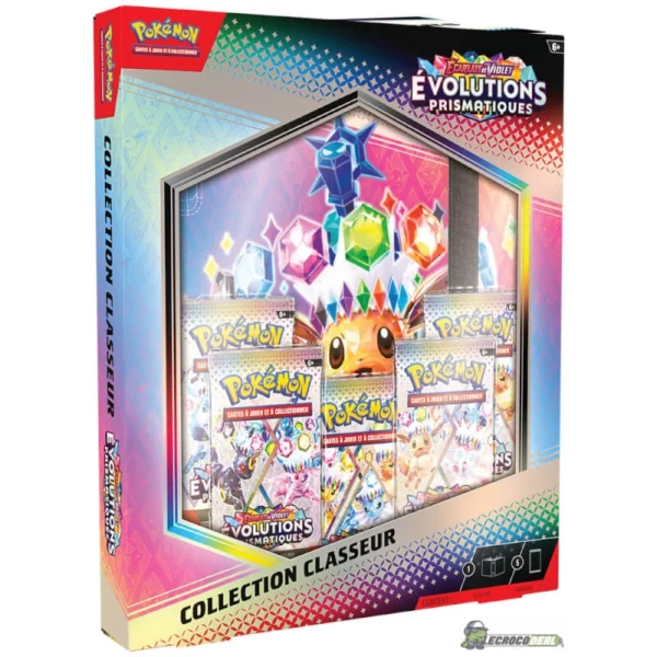 Pokemon - Coffret avec portfolio - ÉVOLUTION PRISMATIQUE