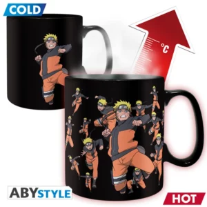 NARUTO SHIPPUDEN - Mug Heat Change - 460 ml - Multiclonage