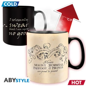 HARRY POTTER - Mug Heat Change - 460 ml - Maraudeur