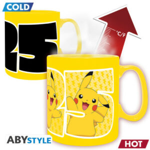 POKEMON - Mug Heat Change -460ml - Pikachu 25