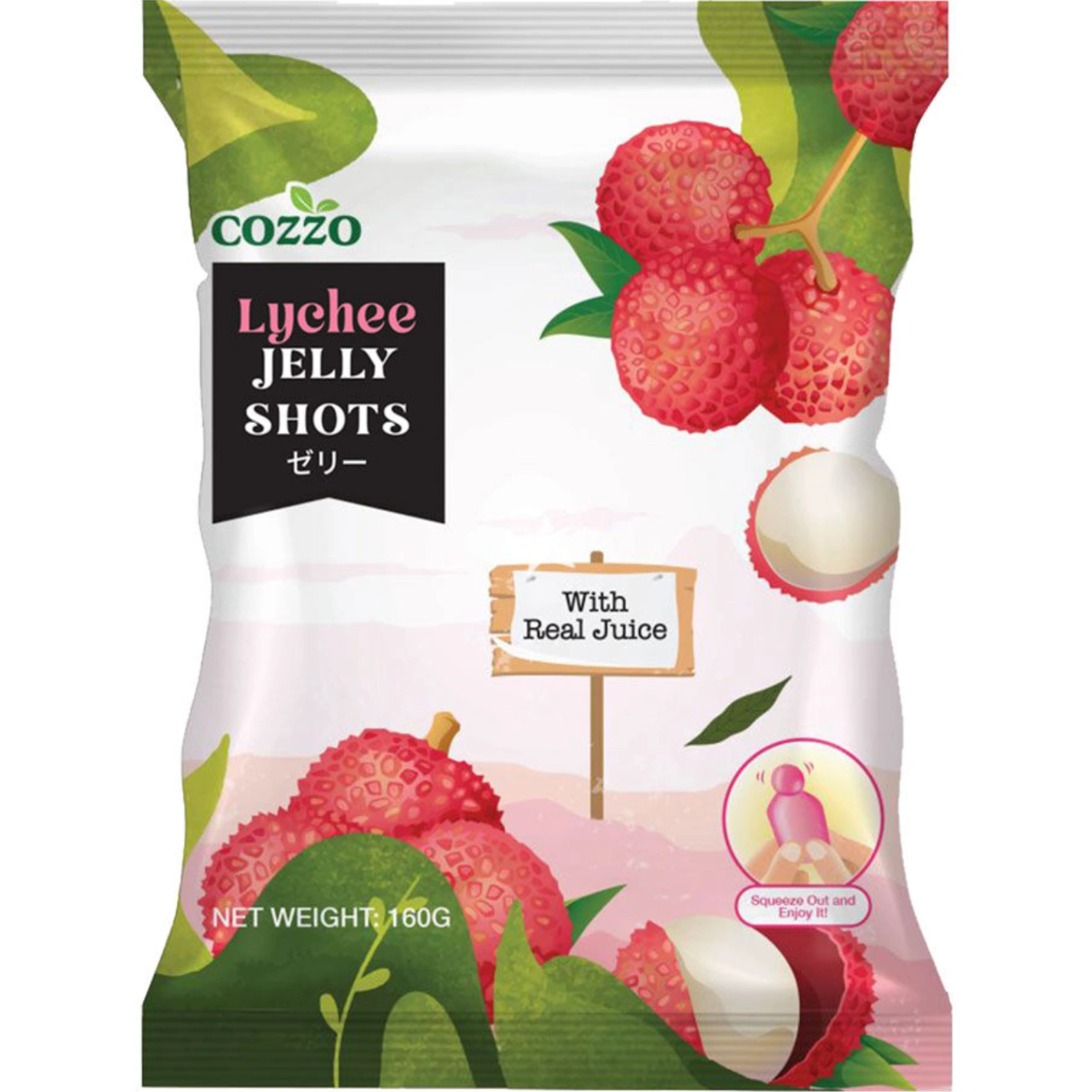 Cozzo Jelly Shots Lychee Flavour