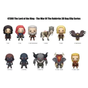 SEIGNEUR DES ANNAUX GUERRE ROHIRRIM -3D Foam Bag Clip