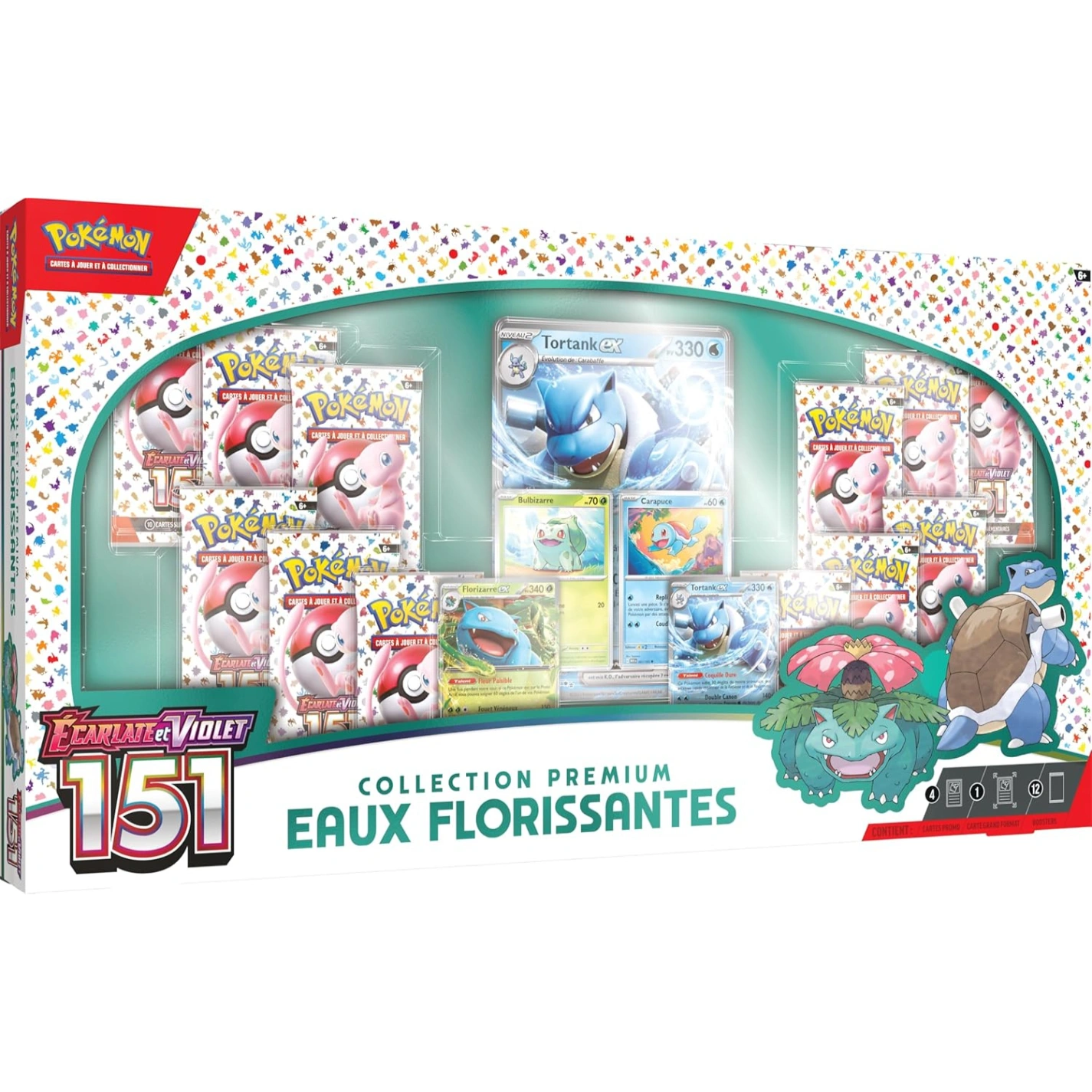 Pokémon - Coffret 151 - Eaux Florissantes