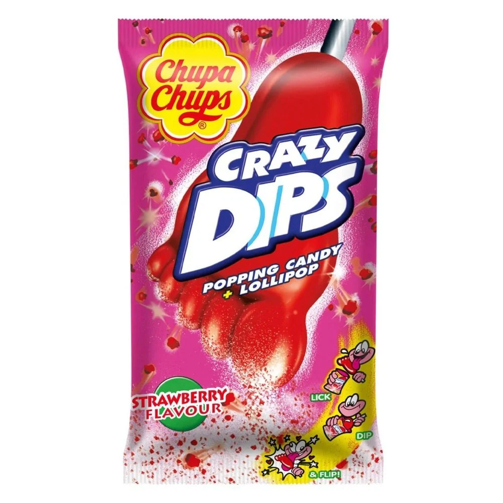 CHUPAS CHUPS - Crazy Dips - Fraise