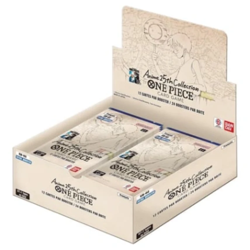 One Piece Card Game - Anime 25th Collection - EB02 Display