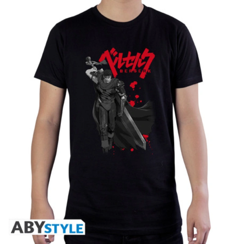BERSERK - Tshirt "Guts" homme MC black - basic 150 - Small
