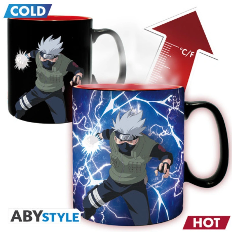 NARUTO SHIPPUDEN - Mug Heat Change - 460 ml -Kakashi/Itachi-carton