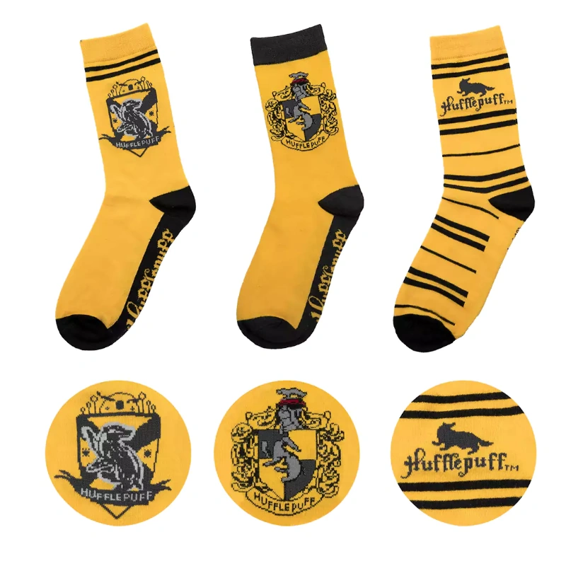 HARRY POTTER - Lot de 3 paires de chaussettes Poufsouffle