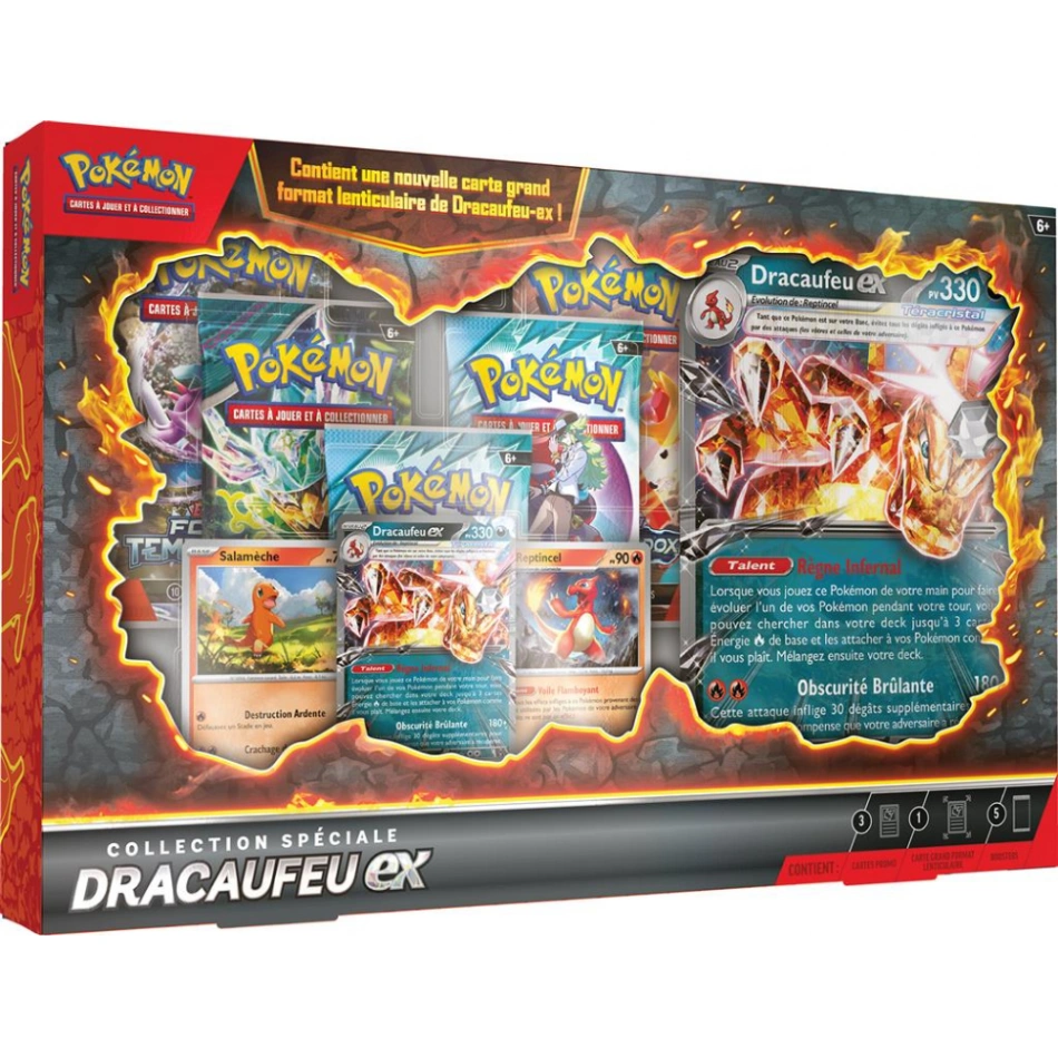 Pokémon - Coffret Dracaufeu Ex - Collection Spéciale