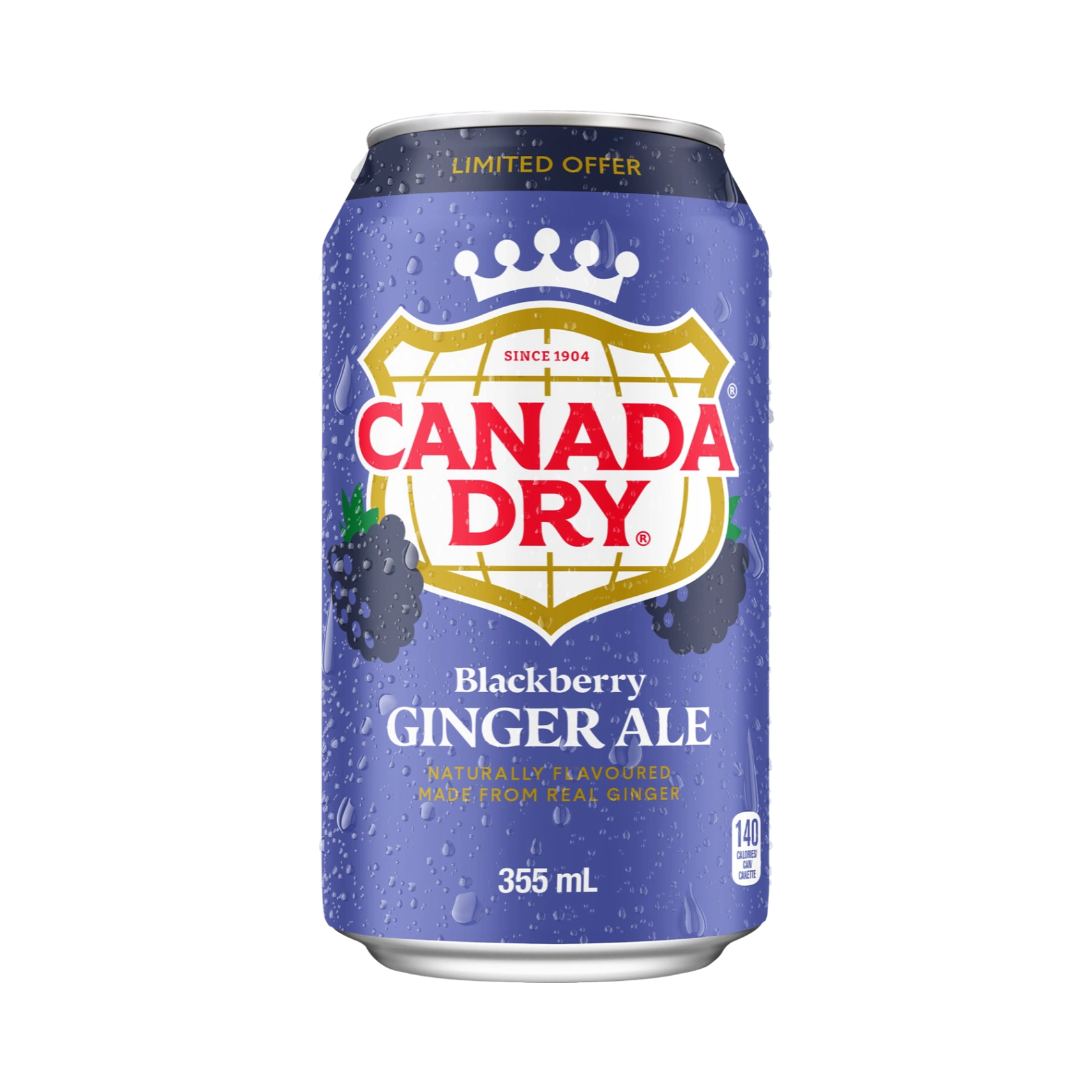 CANADA DRY - Ginger Ale Blackberry