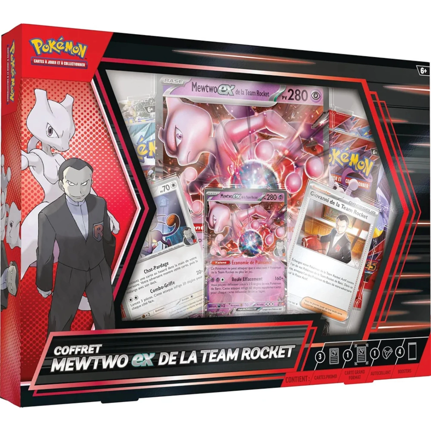 Pokémon - Coffret Mewtwo ex de la Team Rocket - Rivalités Destinées