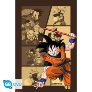DRAGON BALL - Poster Maxi 91,5x61 - Goku Retro