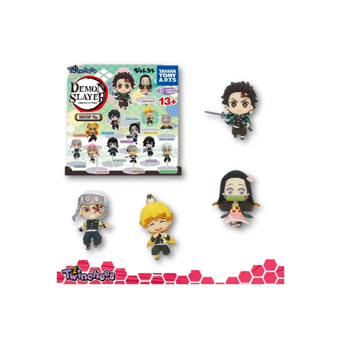 DEMON SLAYER - Twinchees - Hoppin' Figurines