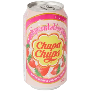 Chupa Chups Sparkling Soda - Fraise & Creme