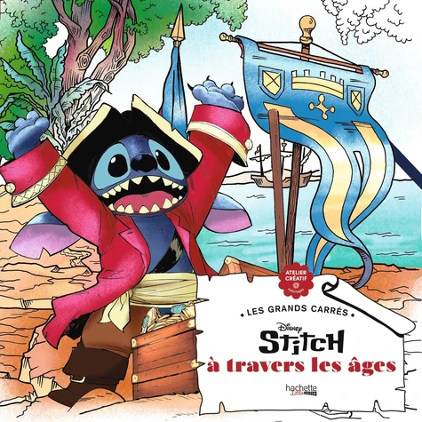 Stitch à travers les âges - 45 coloriages