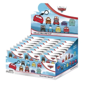 CARS - Series 1 - 3D Foam Bag Clip