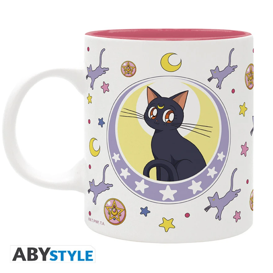 SAILOR MOON - Mug - 320 ml - Sailor Moon & Luna patch – Image 2
