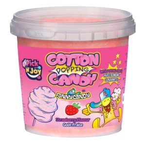 FUNNYCANDY POPPING COTTON CANDY STRAWBERRY