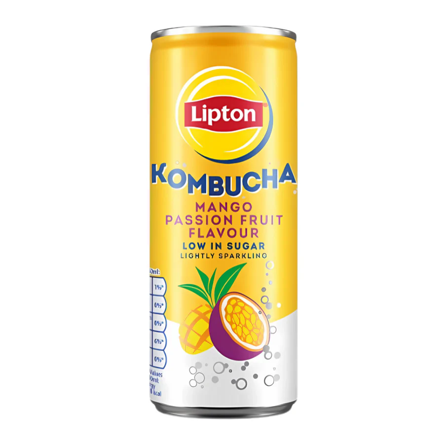 LIPTON - KOMBUCHA MANGO & PASSION FRUIT 500ML