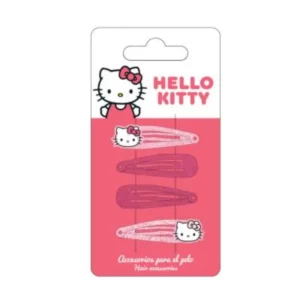 HELLO KITTY - Accessoires pour cheveux 4pcs