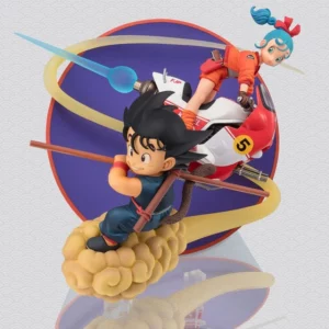 DRAGON BALL - Son Goku & Bulma - Statuette FiguartsZERO 18cm