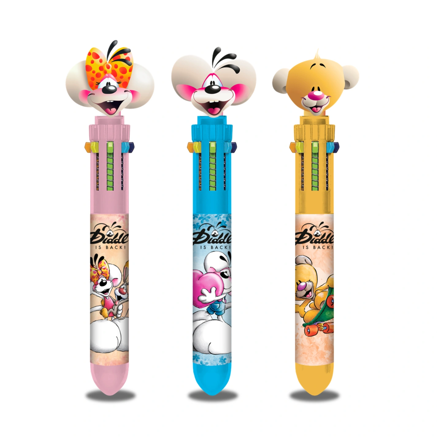 DIDDL - Stylo 10 Couleurs