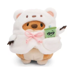 MYMOCHI - Chien avec Bubble Tea - Peluche 8cm