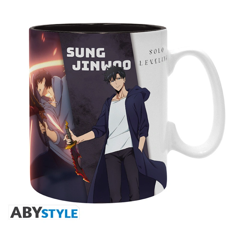 SOLO LEVELING - Mug - 460 ml - Jinwoo & Igris