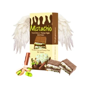 Cheveux d'ange Mistachio au chocolat au lait de Dubaï 80 g