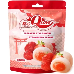 QLove Fraise Mochi Traditionnel 120g